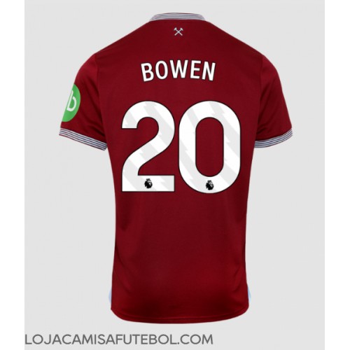 Camisa de Futebol West Ham United Jarrod Bowen #20 Equipamento Principal 2025-26 Manga Curta